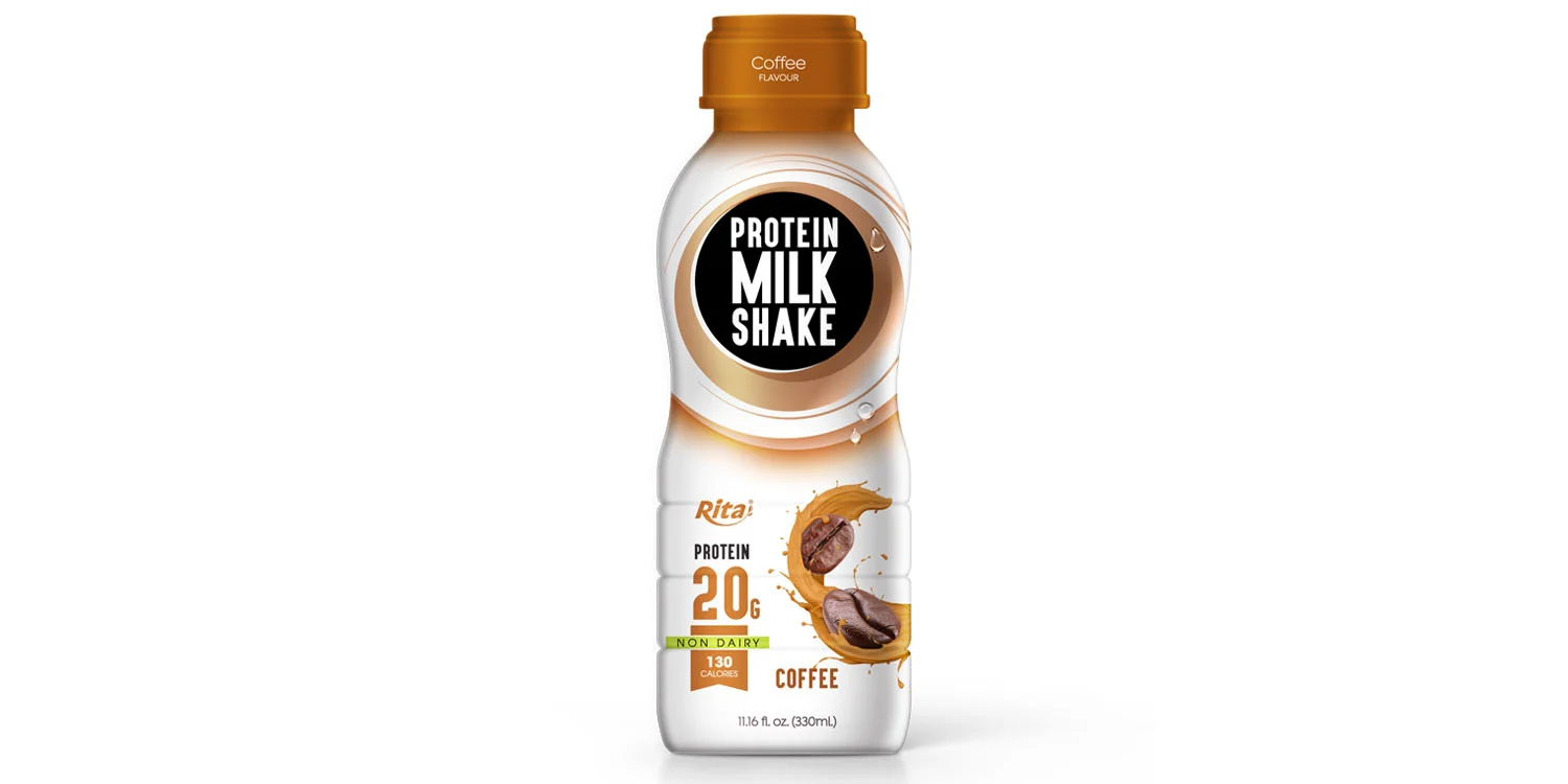 Juice bottles Protein milk shake with cofee - RITA Beverage