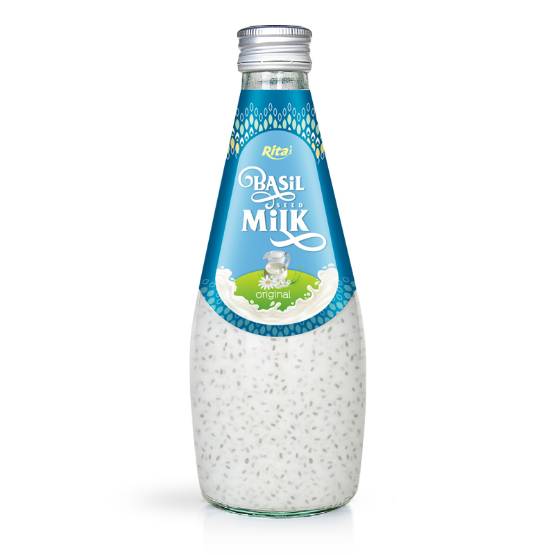 Origina Basil seed Milk 290ml RITA Beverage