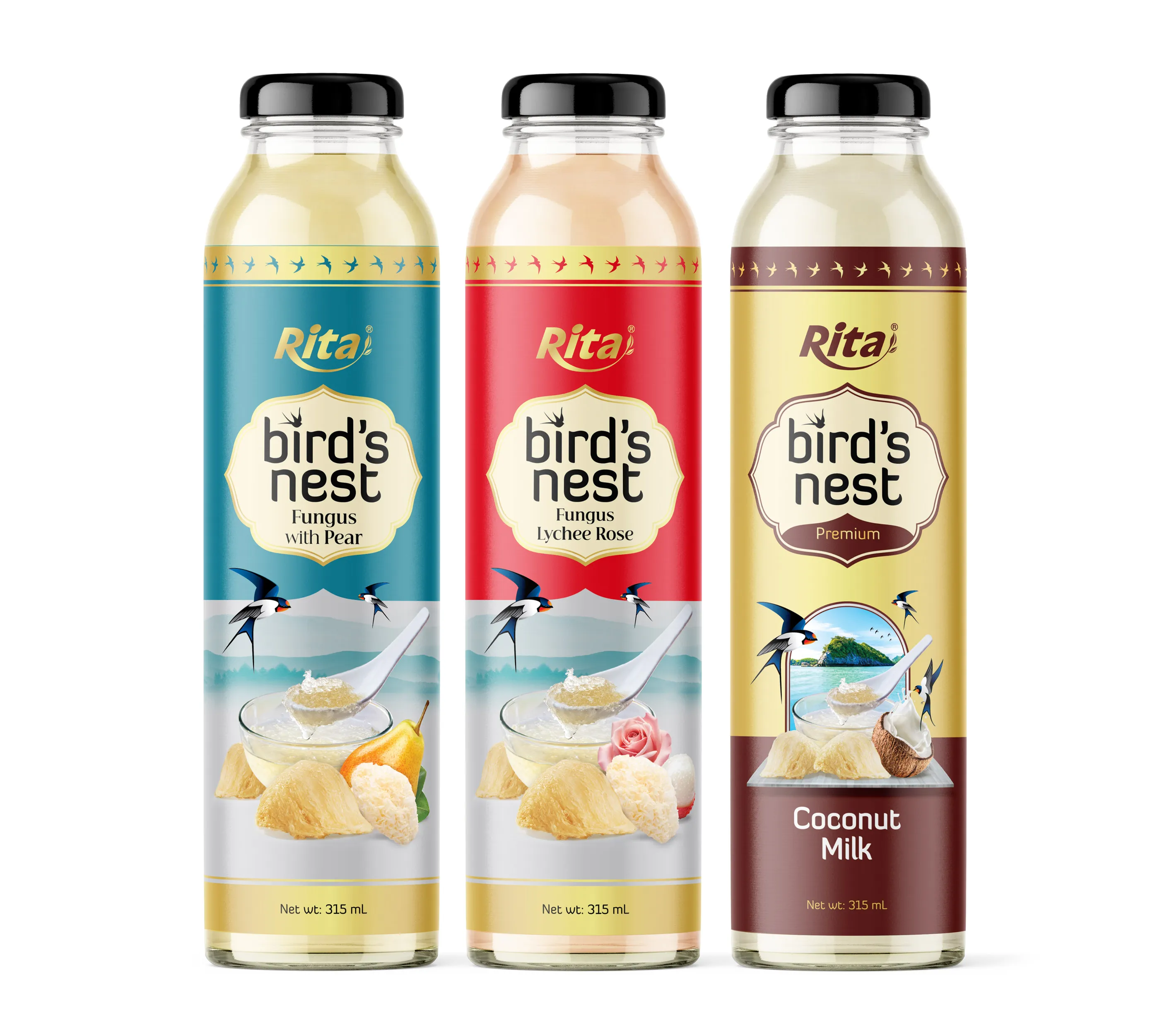 Bird's Nest Coconut Milk 315ml - Poster/Banner