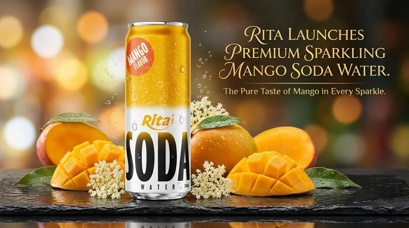 RITA LAUNCHES PREMIUM SPARKLING MANGO SODA WATER