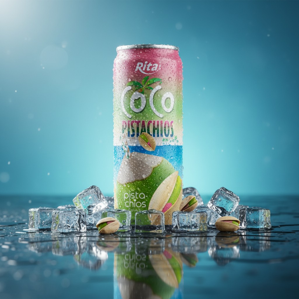 Natural Coconut Water Pistachio Drink 320ml