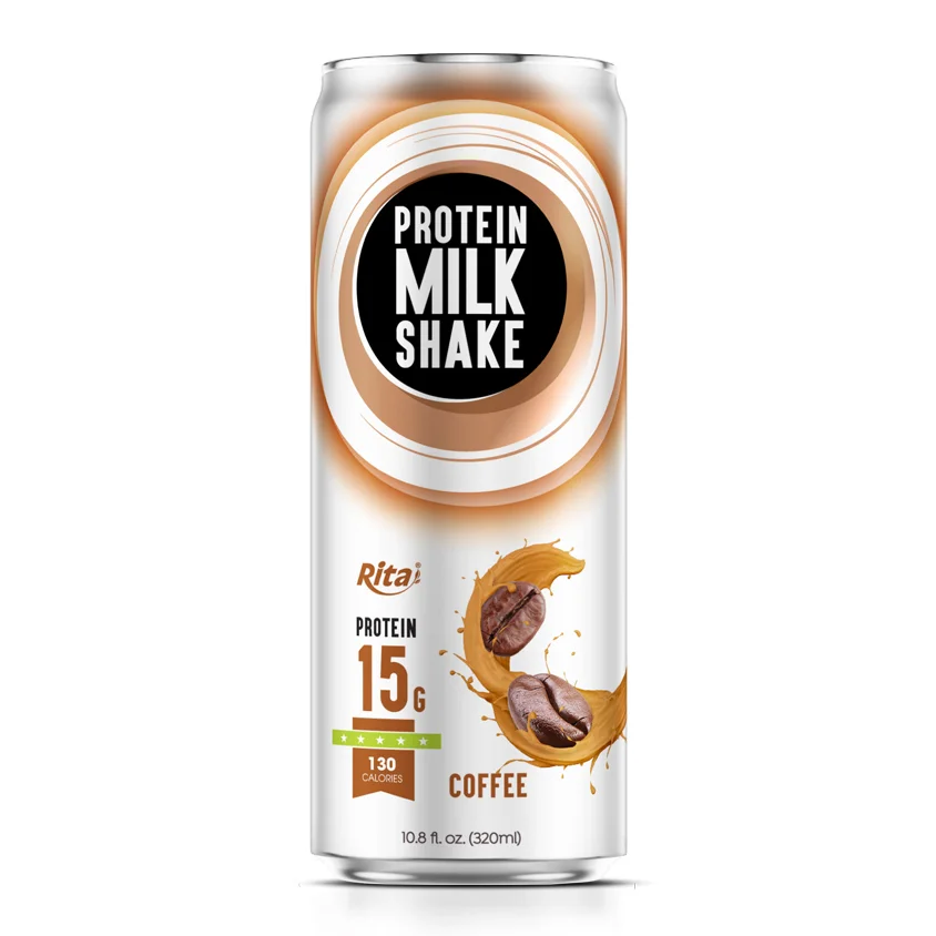 10.8 FL Oz Rita brand Protein Milk Shake with Coffee Flavor