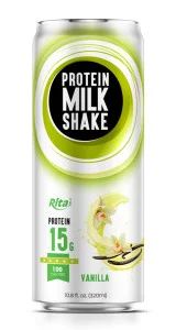 10.8 FL Oz Rita brand Protein Milk Shake with Vanilla Flavor