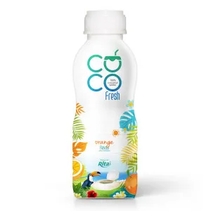100 Coconut water fresh with orange