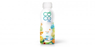 100 Coconut water fresh with orange
