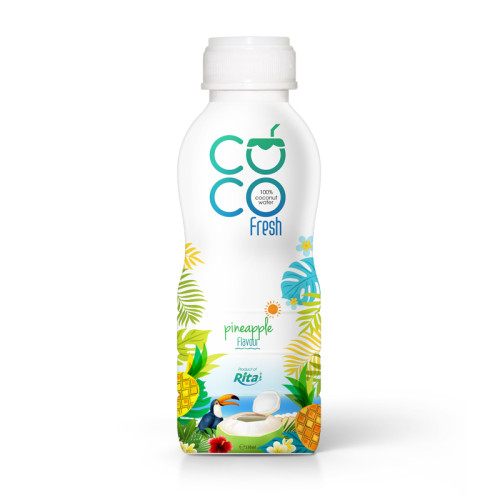 100 Coconut water fresh with pineapple