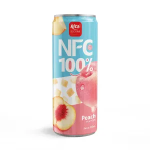 100 NFC juice peach flavor 1