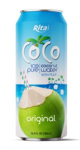 100 pure original Coconut water with Pulp