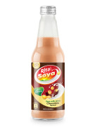 100 vegan  Rita Soya milk drink chocolate 10.05 fl oz glass bottle