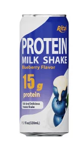 11.1 fl oz Protein Milk Shake Blueberry Flavor