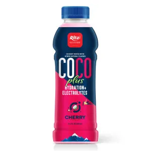 15.2 fl oz Pet Bottle Cherry Coconut water  plus Hydration electrolytes