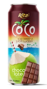 16.9 Fl Oz 100 juice coconut water chocolate flavor