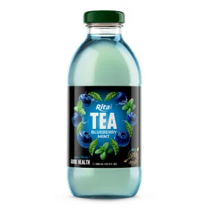 16.9 fl OZ Tea drink with blueberry mint natural brewed tea