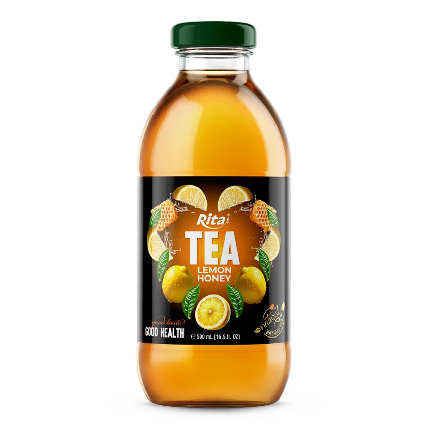 16.9 fl OZ Tea drink  with lemon honey natural brewed tea