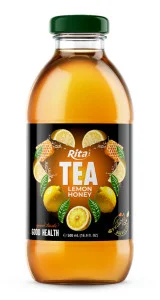 16.9 fl OZ Tea drink  with lemon honey natural brewed tea