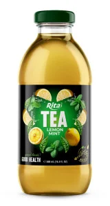 16.9 fl OZ Tea drink  with lemon mint natural brewed tea