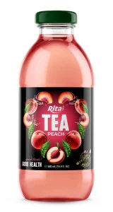 16.9 fl OZ Tea drink  with peach juice natural brewed tea