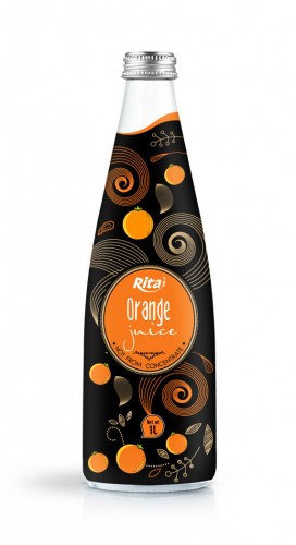 1L Glass bottle Orange Juice