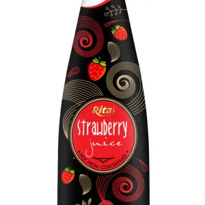 1L Glass bottle Strawberry Fruit Juice