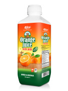 1L  PP bottle Orange juice with Pulp Drink Natural