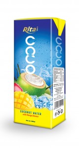 200ml Coconut  water with mango tetra pack
