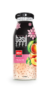 200ml Basil Seed Peach Flavor