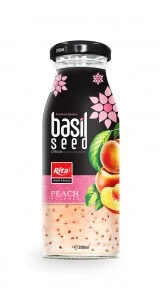 200ml best natural Basil Seed Peach Flavor