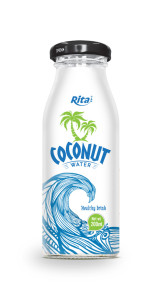 200ml Glass bottle Coconut Water