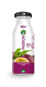 200ml Glass bottle Passion Juice