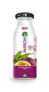 200ml Glass bottle Passion Juice