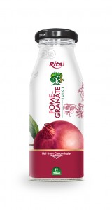 200ml Glass bottle Pomegranate Juice