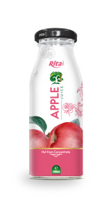 200ml Glass bottle  Apple Juice