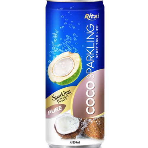 250m Alu Can Pure Sparkling Coconut Water