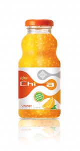 250ml Chia Seed Orange Flavor