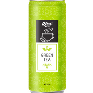 250ml Alu Can Green Tea Drink