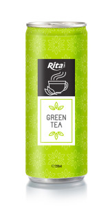 250ml Alu Can Green Tea Drink