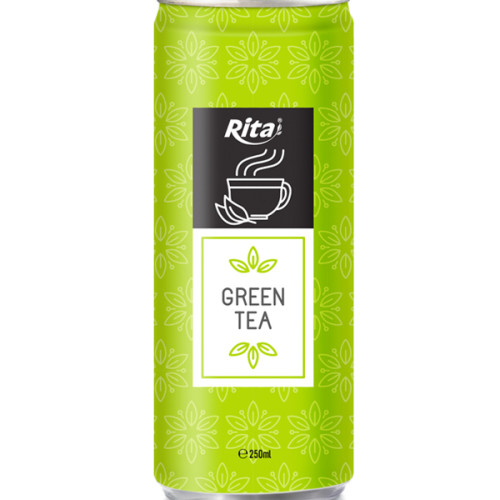 250ml Alu Can Green Tea Drink