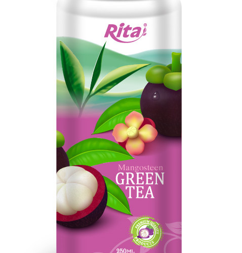 250ml Canned Mangosteen Green Tea
