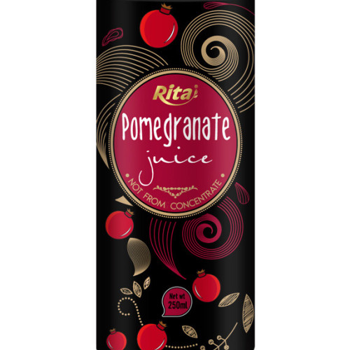250ml Natural Pomegranate Fruit Juice