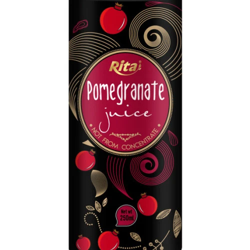 250ml Natural Pomegranate Fruit Juice