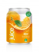 250ml short alu Orange  juice drink 