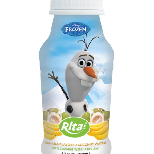 250ml PP bottle Banana Flavored Coconut Water