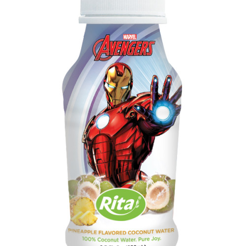 250ml PP bottle Pineapple Flavored Coconut Water