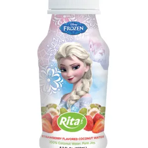 250ml PP bottle Strawberry Flavored Coconut Water