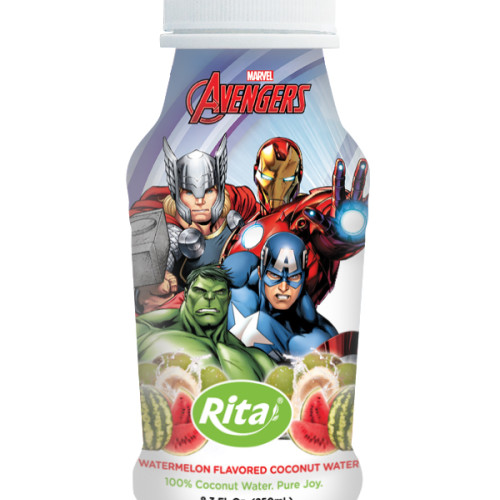 250ml PP bottle Watermelon Flavored Coconut Water