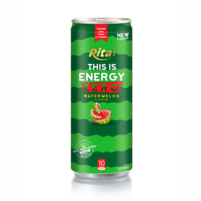 250ml Slim Can Watermelon Flavour Energy Drink
