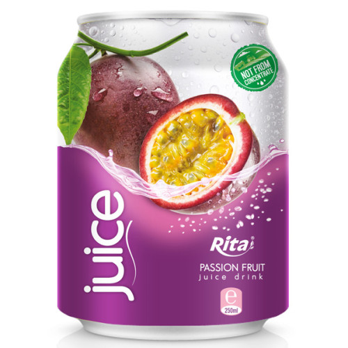 250ml passion juice short can