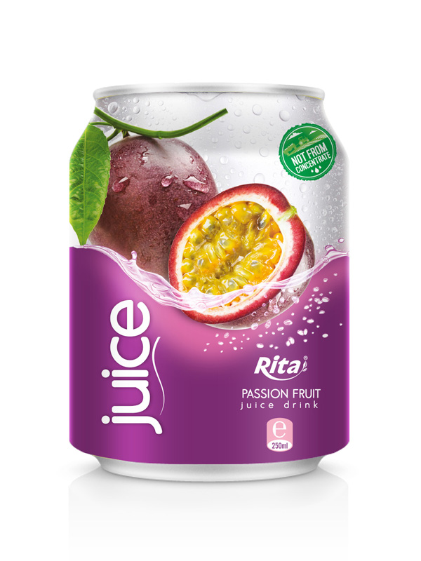 250ml  passion juice short can