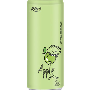 250ml aluminum can Apple Juice
