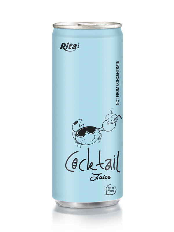 250ml aluminum can Cocktail Juice